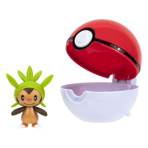 Pokémon Clip 'n'Go Poké Balls - Igamaro & Pokéball, Official Pokéball with 5 cm Figure