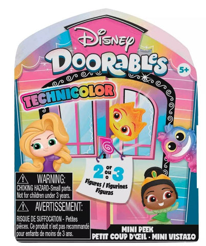 Disney Doorables Mini Peek Technicolor Takeover, Collectible Figures