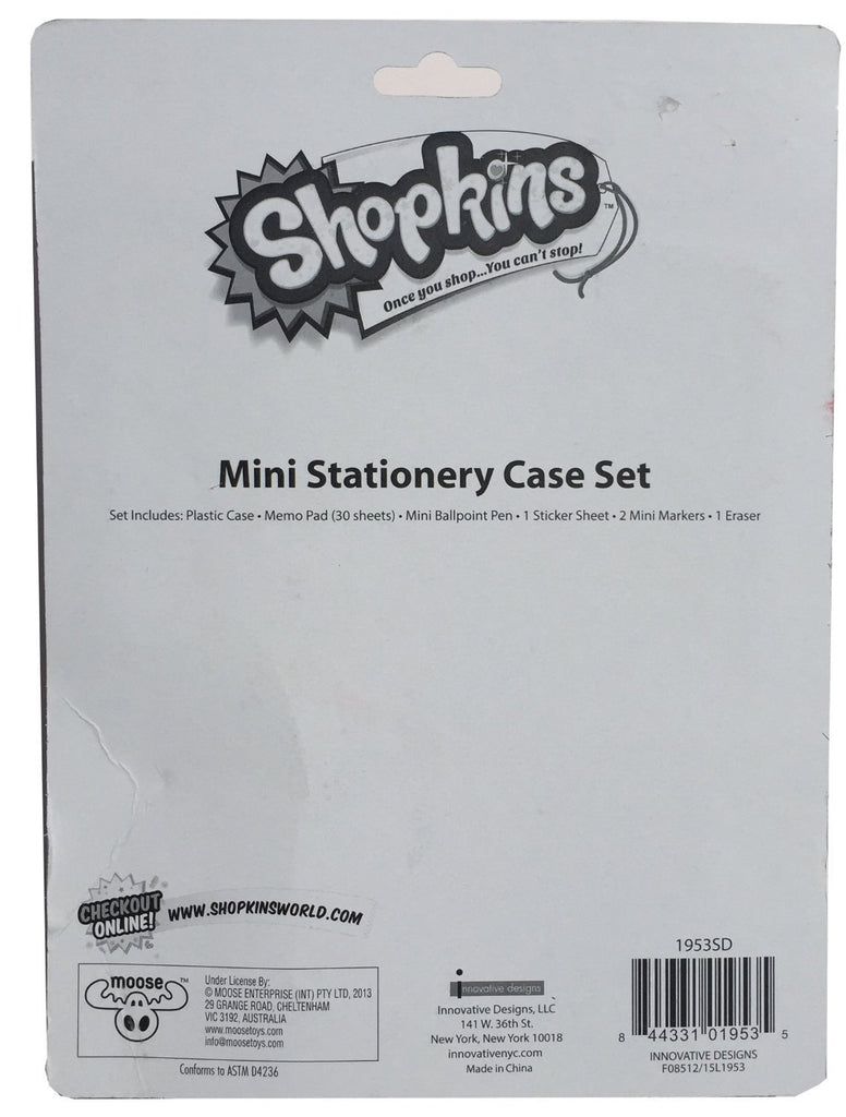 Shopkins Mini Stationery Case Set  MyKidsToyBin <!-- Shopkins Mini  Stationery Case Set – MyKidsToyBin -->