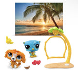 Littlest Pet Shop Gen G7 Sunset Pals Petfluencer Pairs 44 Owl 45 Labradoodle