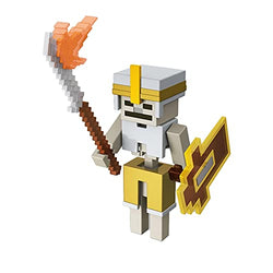 Minecraft Dungeons 3.25-in Skeleton Vanguard Collectible Battle Figure and Accessories