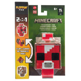 Minecraft Flippin’ Figs Figures Collection, 2-in-1 Fidget Play, 3.75-in Scale & Pixelated Design