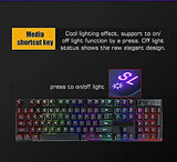 Gaming Keyboard and Mouse, RGB Mechanical Keyboard