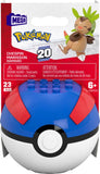 Mega Pokémon Chespin Building Toy Kit, Poseable Action Figure (23 Pieces), HWR20