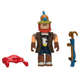 Roblox Bootleg Buccaneers: Fisherman Joe 2.75 Inch Figure with Exclusive Virtual Item Code