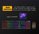 Gaming Keyboard and Mouse, RGB Mechanical Keyboard