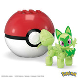 MEGA Pokémon Sprigatito Collectible Pokeball Building Toy