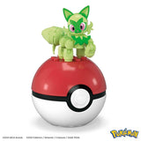 MEGA Pokémon Sprigatito Collectible Pokeball Building Toy