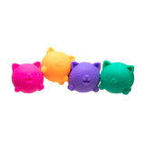 Schylling NeeDoh Cool Kitten Teenie Needoh 4 Pk Sensory Squeeze Toy 1.5" in Colors May Vary