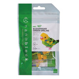 Nanoblock - Birds - Budgie Green Opaline, Collection Series Building Kit
