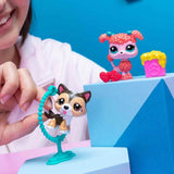 Littlest Pet Shop Mins Figures Set of 2 S2-88&89 Shetland Shepherd With Poodle Dog