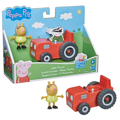 Peppa Pig Club Little Tractor Toy with Pedro Figure