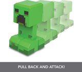 Mattel Minecraft Legends Action Figure 2-Pack, Creeper vs Piglin Bruiser Set, Attack & React Collectible Toys, 3.25-inch Scale