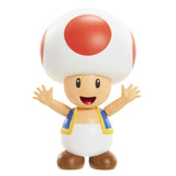 Super Mario Action Figure 2.5 Inch Red Toad Collectible Toy