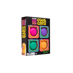 Schylling NeeDoh Cool Kitten Teenie Needoh 4 Pk Sensory Squeeze Toy 1.5" in Colors May Vary