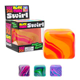 Schylling NeeDoh Nice Cube Swirl Color May Vary; One Cube Per Pack