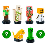 Minecraft Blind Box Set for Kids - Bundle with 3 Stamper Mini Figure Blind Boxes