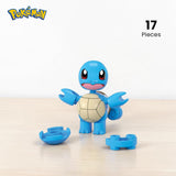 Pokemon Mega Construx Poke Ball 17-Piece Building Set Squirtle