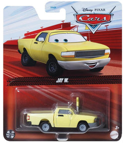Hot Wheels Monster Trucks Pixar Cars Jay W, Metal 1:55 Scale