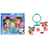 Littlest Pet Shop Mins Figures Set of 2 S2-88&89 Shetland Shepherd With Poodle Dog
