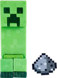 Minecraft Creeper 3.25-in, with 1 Build-a-Portal Piece & 1 Accessory