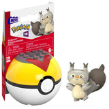 MEGA Pokémon Collectible Skwovet Pokeball Building Toy for Kids Ages 6 and Up