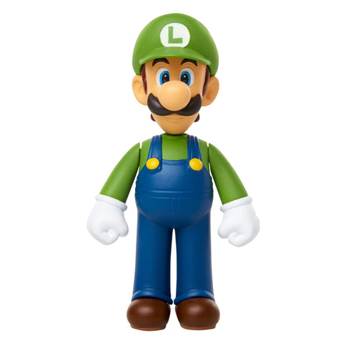 Super Mario Action Figure 2.5 Inch Standing Luigi Collectible Toy