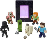 Minecraft Creeper 3.25-in, with 1 Build-a-Portal Piece & 1 Accessory