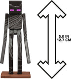 Mattel Minecraft Action Figure & Accessories Toy Set, Enderman Posable Character Minecraft Movie, 3.25-inch Scale