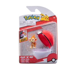 Pokemon Clip 'N' Go Chimchar & Poke Ball