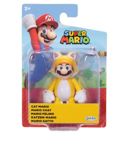 Super Mario Cat Mario (Standing) 2.5 Inch Action Figure