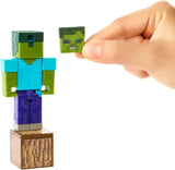 Mattel Minecraft Comic Mode Zombie Action Figure