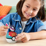 Pokemon Construction Toy Figure, Collectible Pokebola, Finneon by MEGA