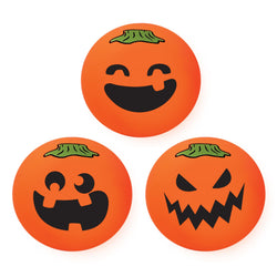 Schylling Needohween Teenie Jack Glow Lantern - Glow in The Dark Pumpkin Faces 3 Pack