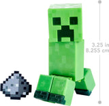 Minecraft Creeper 3.25-in, with 1 Build-a-Portal Piece & 1 Accessory