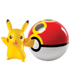 TOMY - T18830 - Coffret - Clip n Carry Poké Ball - Pikachu