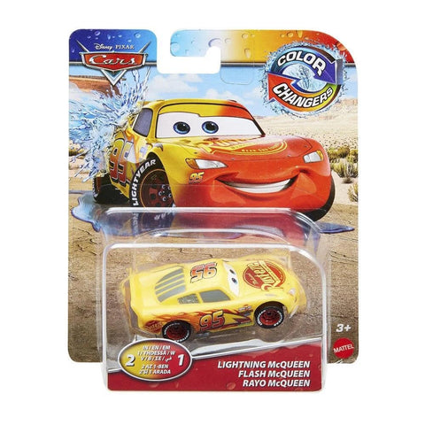 Mattel Disney Cars Color Changer Cruisin McQueen Yellow/Red (Red and Yellow)