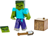 Mattel Minecraft Comic Mode Zombie Action Figure