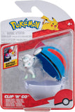 Pokémon Clip 'n'Go Poké Balls Alola Vulpix & Super Ball, Official Pokéball