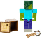 Mattel Minecraft Comic Mode Zombie Action Figure