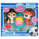 Littlest Pet Shop Mins Figures Set of 2 S2-88&89 Shetland Shepherd With Poodle Dog
