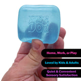 Schylling NeeDoh Nice Cube - Sensory Squeeze Toy with Super Solid Squish - 2.25" Cube - Color May Vary (Pack of 1)