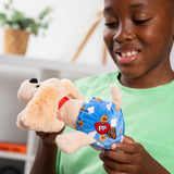 POUND PUPPIES Newborns Plush - Sleepy - Tan, Eco Friendly