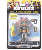 Roblox Cats...in Space: Sergeant Tabbs 2.75 Inch Figure with Exclusive Virtual Item Code