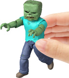Mattel Minecraft Action Figure & Accessories Set, Zombie Posable Character