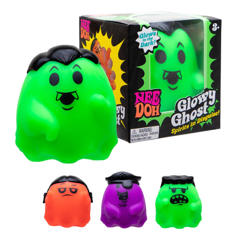 Schylling Needoh Needohween Glowy Ghost 1 Random Pack