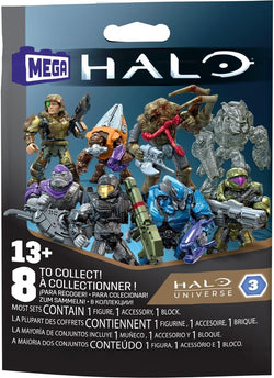 MEGA BLOCKS Halo Maf Blind Bag Series 3 1 Random Bag