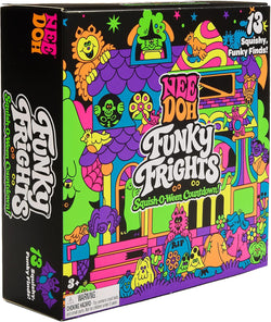 Schylling NeeDoh Funky Frights Squish-O-Ween Countdown (Pack of 1) | Halloween advent with 13 Mini Squeeze Toys
