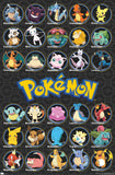 Pokémon - All Time Favorites Wall Poster, 22.375" x 34", Unframed Version