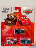 Disney Cars Mini Racers 3 Pack Nick Shift Flip Over Jackson Storm